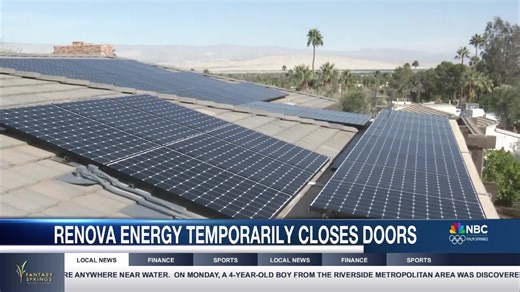 Largest Coachella Valley Solar Company Shuts Down Temporarily Amid Financial Struggles