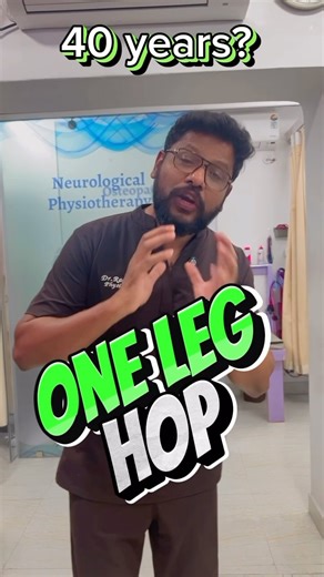 CARC on Instagram: "Single-leg hops are a dynamic exercise that challenges balance, power, and neuromuscular control . By hopping on one leg, you engage your core, legs, and ankles, improving overall stability and strength. This exercise can be modified to suit different fitness levels, making it a great addition to any workout routine. #drramphysio #leg #strength #exercise #therapy #chennai #pain"