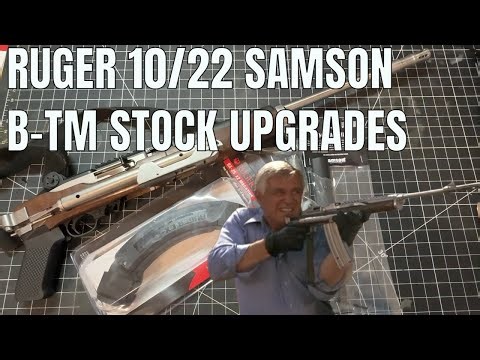 Ruger 10/22 Samson B-TM Stock Upgrades. BX-25 X2