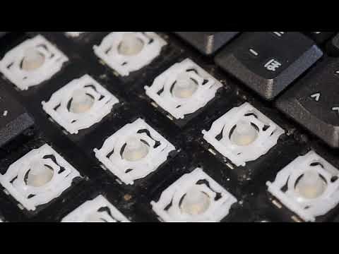 キーボードの清掃