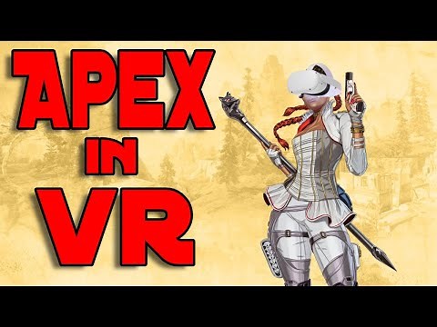 PLAYING APEX LEGENDS IN VR CHALLENGE!! (Apex Legends Season 7)