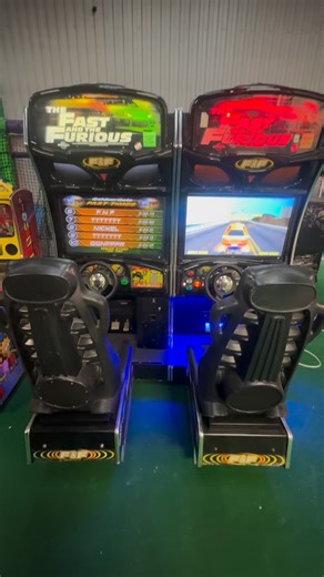 🏁 Fast & Furious Arcade – Ready to Race! Fully upgraded with new screens, wheels, and PCs 💻 Buy for £1,999 (pair) or rent from £250/month! DM to order yours 🏎️💨 #FastAndFuriousArcade #ArcadeForSale #RetroArcade #TwinDriver #ManCaveGoals | Retro Arcade Specialists UK