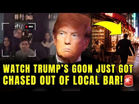 WATCH: Trump's TOP Official Just Got BULLIED OUT Of DC Restaurant🚨