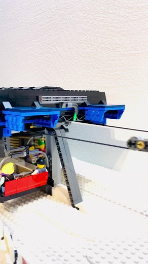 Digitale Sessellift Station MOC Anleitung für LEGO