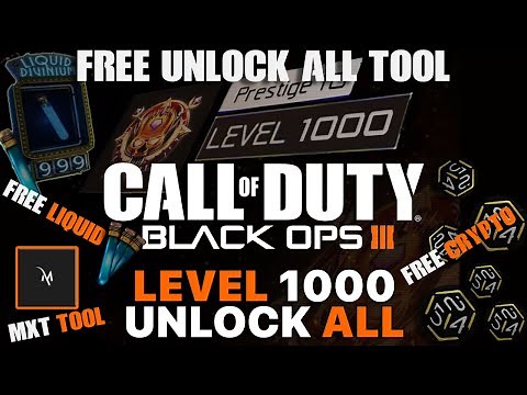Black Ops 3 Mod Menu Unlock All & Recovery Tool Stats Liquid & Crypto Legit DLC Unlocker 2022