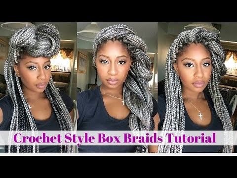 Crochet Box Braids Tutorial- Grey Hair