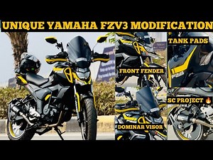 🔥The Most INSANE Yamaha FZ V3 Modifications #fzv3 #fzv3modification #yamaha fz v3