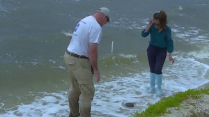 Sorry to interrupt 😬 NASA’s Megan Cruz joins Kennedy ecologists to track down a unique species on the Space Coast: The horseshoe crab. Check out the first NASA episode of “Far Out”: https://go.nasa.gov/41cI3mi Have even less time? Watch our mini episode on our prehistoric friend, the horseshoe crab: https://go.nasa.gov/4360wnt | NASA's Kennedy Space Center