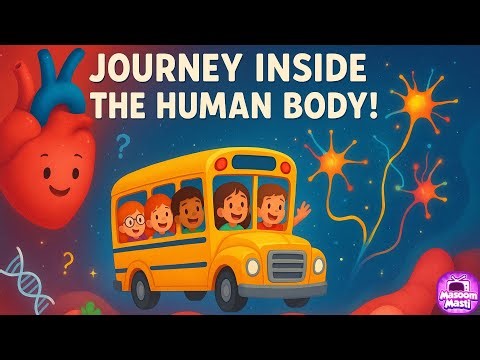 Magic School Bus 2.0 – Journey Inside the Human Body! 🚌🧠 | Fun Science Adventure for Kids