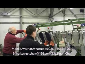 Pu sandals shoe making machine