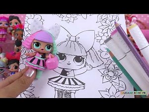 Poupées LOL Surprise Série 2 Collection Complète et Coloriage