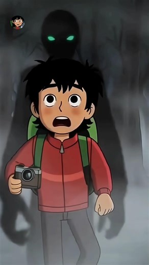 He got stuck in a cursed forest 😱 #scary #scarystories #haunted