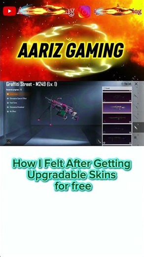 do let me know if u wanna know how I got it for free | #bgmi #skins #ump #m249