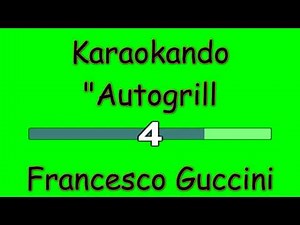 Karaoke Italiano - Autogrill - Francesco Guccini ( Testo )