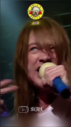 🔫 GUNS N' ROSES🌹- You Could Be Mine 🇯🇵 #gunsnroses #lyrics #rock #music #concert