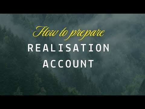 What is a realisation account and how to dissolution in the firm MP CBSE board commerce 12th class