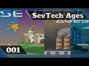 Minecraft 1.12.2 SevTech Ages Ep01 - Como começar no modpack