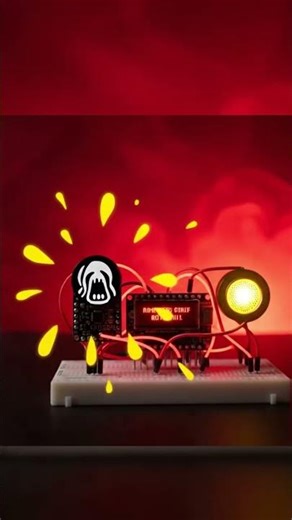 Timer + Motion Sensor = SCREAM Machine 😱🔊