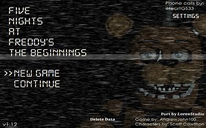 《FNAF起源》（试玩）