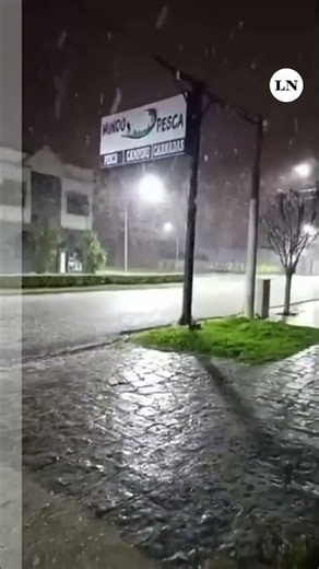 El día más frío del año: la provincia de Buenos Aires amaneció nevada