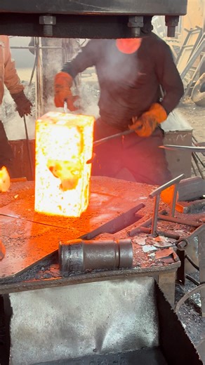 Inside the forging factory Extreme Heat, Extreme Precision. #forging #blacksmith #factory #process #machine | TIM inside the factory
