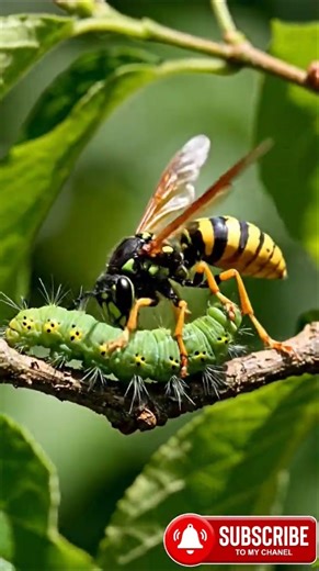 Wasp – The Silent Guardian of Crops | Mysterious Animals Around Us