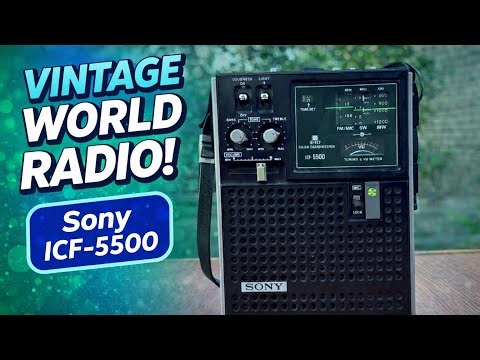 Sony ICF-5500 Radio: Medium Waves Master