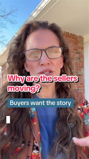 One question buyers almost always ask during a showing: “Why are the sellers moving?” Buyers want to understand the story behind the home. Sometimes they’re just curious. Sometimes they’re trying to make sure there isn’t something wrong with the property. Most of the time the reason is simple: • Upsizing • Downsizing • Job relocation • Moving closer to family When I list a house, I always ask the seller what they’re comfortable sharing so we have a clear answer when buyers ask. A little transpar