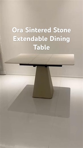 Ora Sintered Stone Extendable Dining Table