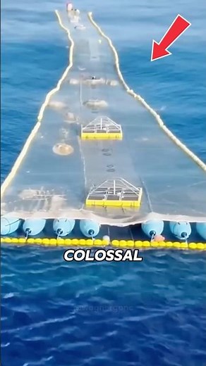This Machine Is Cleaning the Entire Ocean #facts #viral