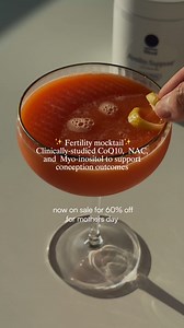 For a limited time, get 60% off 3-in-1 Fertility Support, formulated with CoQ10, Myo-inositol, & NAC to support conception outcomes and designed in partnership with OB/GYNs and fertility specialists.†* 💛 | Ritual