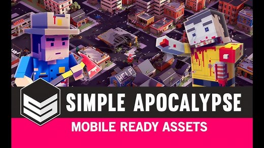 Simple Apocalypse - (Trailer) 3D Low Poly Art for Games