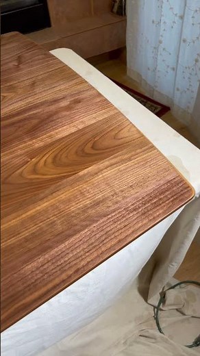 Arm-R-Seal over walnut table top done