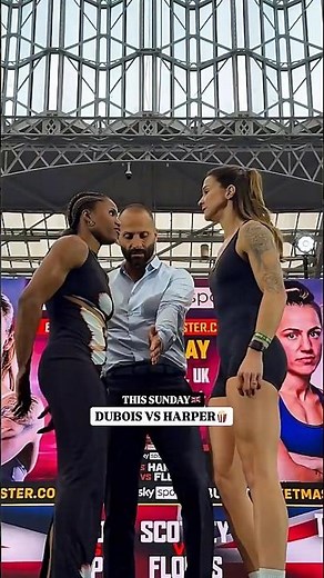 This Sunday 😱 Dubois vs Harper 🇬🇧 BIG Fight! 🔥 #mma#short