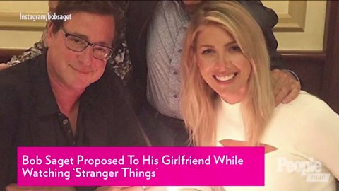 Bob Saget Reveals He Proposed to Girlfriend Kelly Rizzo During 'Stranger Things'