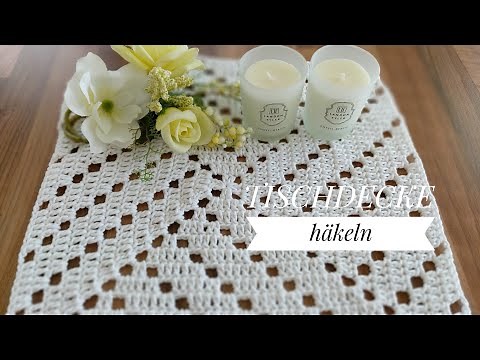 172. Crochet tablecloth