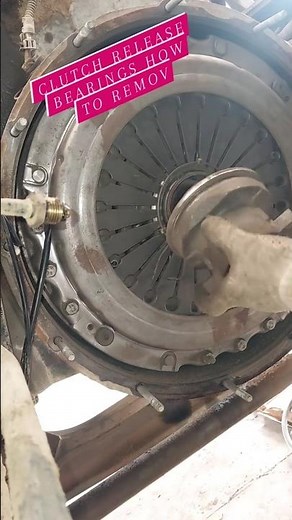 Truck How to remove release bearings watch this video 📹