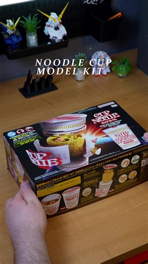Exploring the Noodle Cup Model Kit: A Unique Gundam Experience