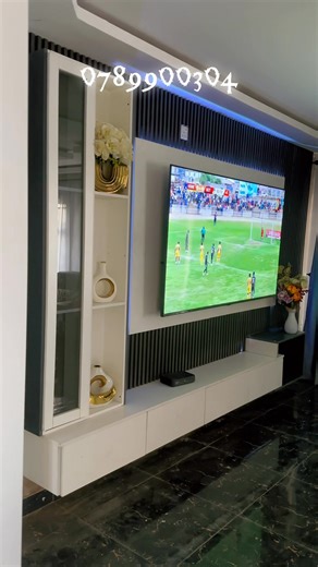 Elevate your viewing experience with these morden media walls thereby enhancing the extra beauty & Luxury of your home with us at unbeatable prices. Guess what?There is no upfront ,its once off payment after the job is completely done.We can reach out anywhere across Zimbabwe,if you are interested simply send through us your measurements on wa.me/ 263789900304 and get a quotation toaday. | Edcorp Zimbabwe
