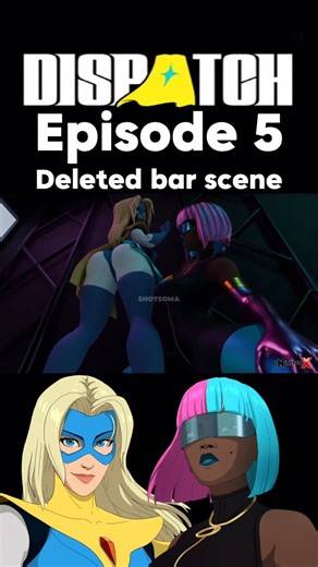 Shotsoma on Instagram: "Dispatch Episode 5 deleted scene by eNimatorX on Twitter / X #dispatch #prism #blondeblazer #invisigal #reels"