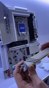 Introducing the Next-gen Z AORUS motherboard 李-a blend of power with sleek appeal! Supports Intel® Next-gen Processors  DIY-friendly EZ-Latch Click  Fast Networking：5GbE LAN, Wi-Fi 7 with Ultra-high gain directional antenna & WIFI EZ-Plug #GIGABYTEComputex2024 #AORUSINFINITY #motherboard | AORUS | Facebook