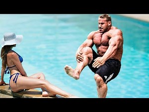 When Bodybuilders Enter Swimming Pools (FREAKS!)
