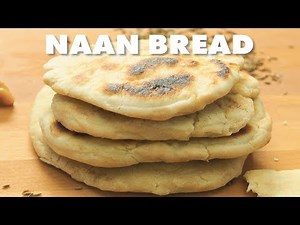 Homemade Naan Bread Recipe - Indian Flatbread Recipe