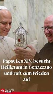 Faith and Humility: Pope Emphasizes the Power of Modesty in Genazzano
