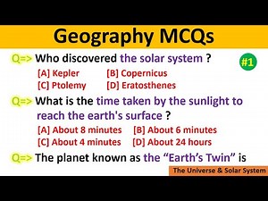 Solar System/ solar system MCQs/ Solar system gk questions and answers/ Geography MCQs/ geography gk