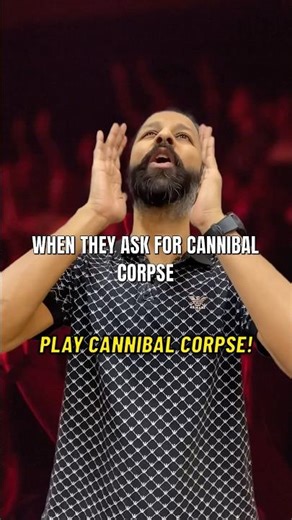 When they ask for Cannibal Corpse #funny #shorts