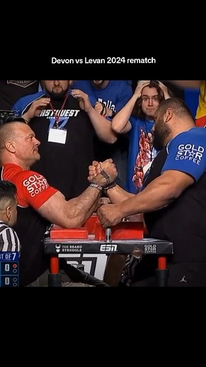 Devon vs Levan 2024 Arm Wrestling Rematch Highlights