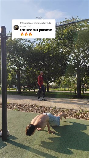 Réponse à @arman_hdj Trop simple😮‍💨 a qui le tour? #planche #calisthenics #15ans