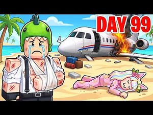 [Roblox] I'm stranded on a deserted island after a plane crash!! Escape from the ghosts!! Dorisun...
