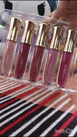 Testing Out Ellen Tracy Lip Glosses! 👄✨#shorts #viral #trending